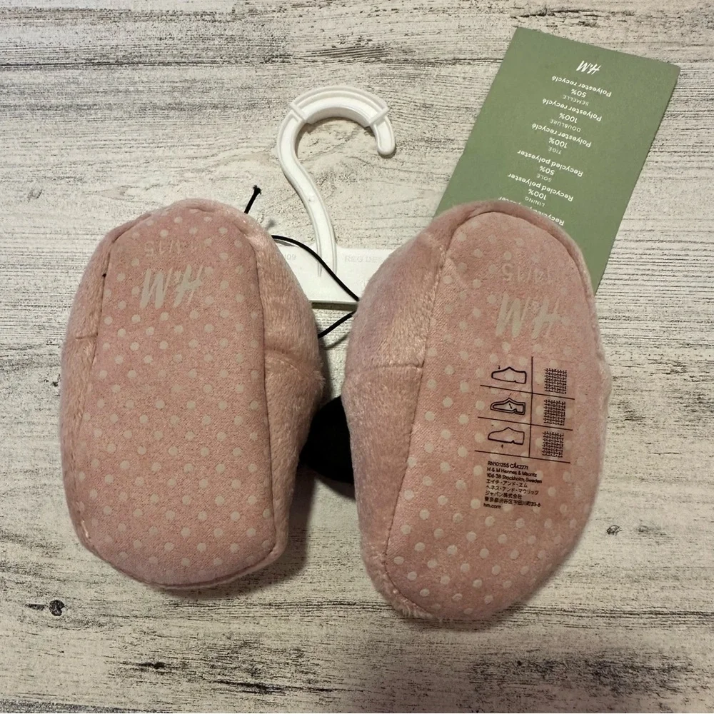 H&M Disney Baby Minnie Mouse Slippers Size 0 NEW